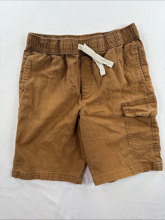 365Kids Other - Kids' Brown Cargo Shorts with Drawstring Waist